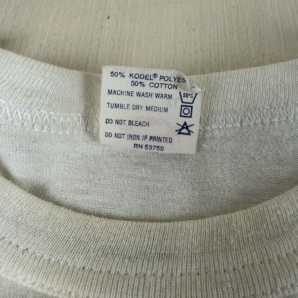 Vintage Sixth Annual Alabama June Jam 1987 Country Concert Shirt Mens XL White - Picture 10 of 16